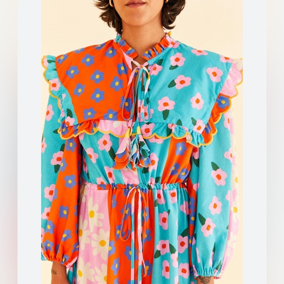 Farm Rio Vestido Golao Chamego Refarm Dress - Picture 8 of 8